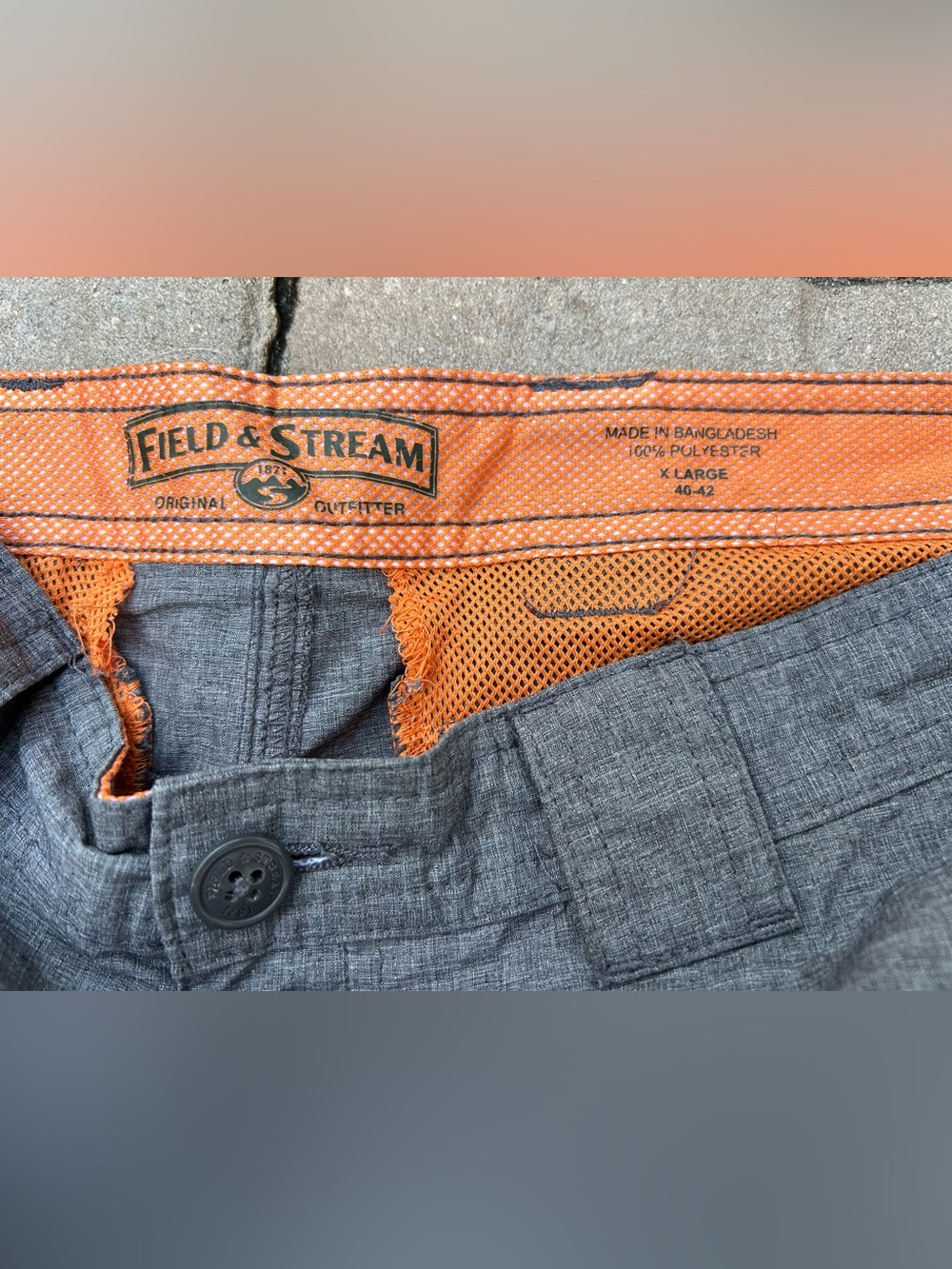 (2) Field & Stream Men’s Outdoor Active Fishing Shorts - Picture 4 of 4